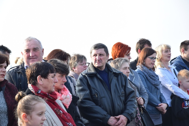 Powitanie ikony MB Częstochowskiej w Śleszynie