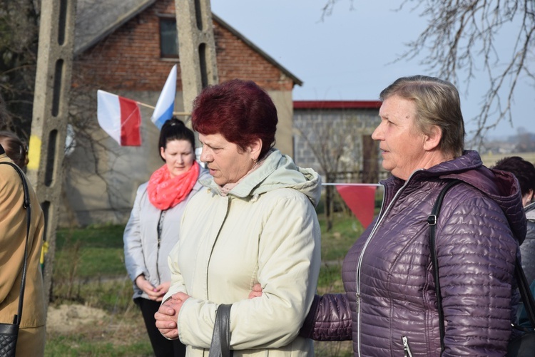 Powitanie ikony MB Częstochowskiej w Śleszynie