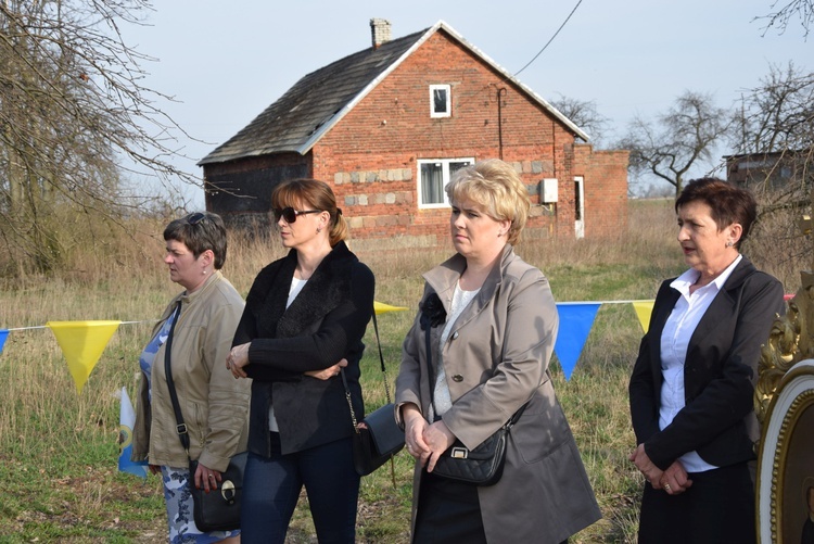 Powitanie ikony MB Częstochowskiej w Śleszynie