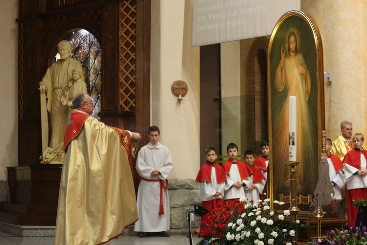 Znaki miłosierdzia u św. Józefa w Oświęcimiu