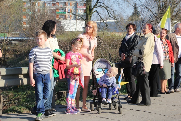 Powitanie ikony MB Częstochowskiej w Żychlinie