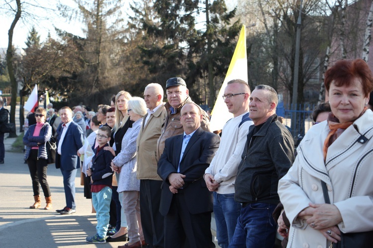 Powitanie ikony MB Częstochowskiej w Żychlinie