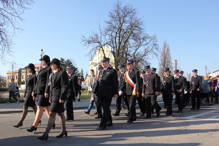 Powitanie ikony MB Częstochowskiej w Żychlinie