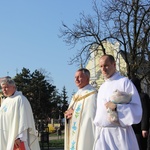 Powitanie ikony MB Częstochowskiej w Żychlinie