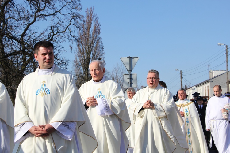 Powitanie ikony MB Częstochowskiej w Żychlinie