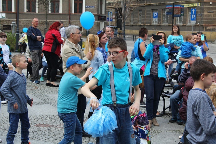 Wałbrzych na niebiesko