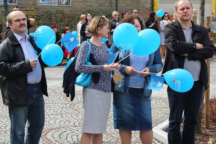 Wałbrzych na niebiesko