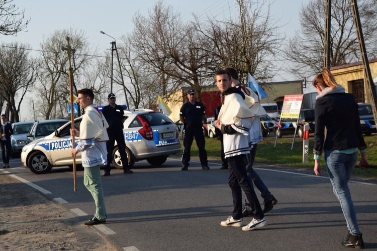 Powitanie ikony MB Częstochowskiej w Suserzu