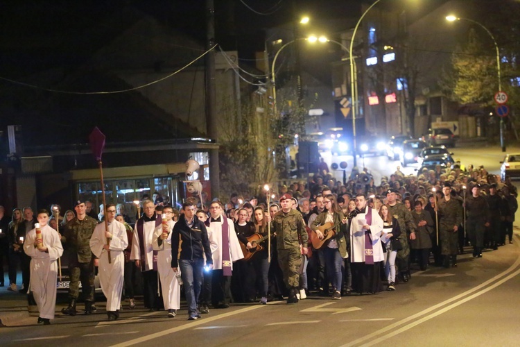 Papieska droga krzyżowa w Dębicy