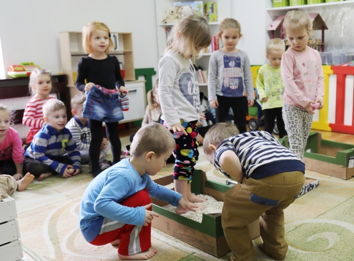 Dzień Osób z Zespołem Downa w przedszkolu Bajkowy Dworek w Chybiu