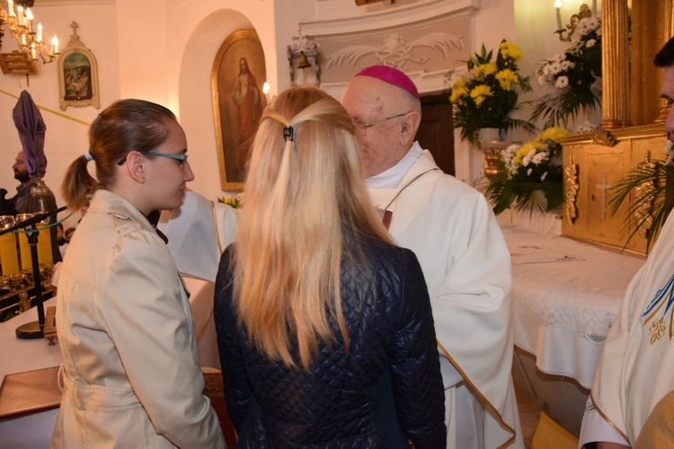 Powitanie ikony MB Częstochowskiej w Trębkach