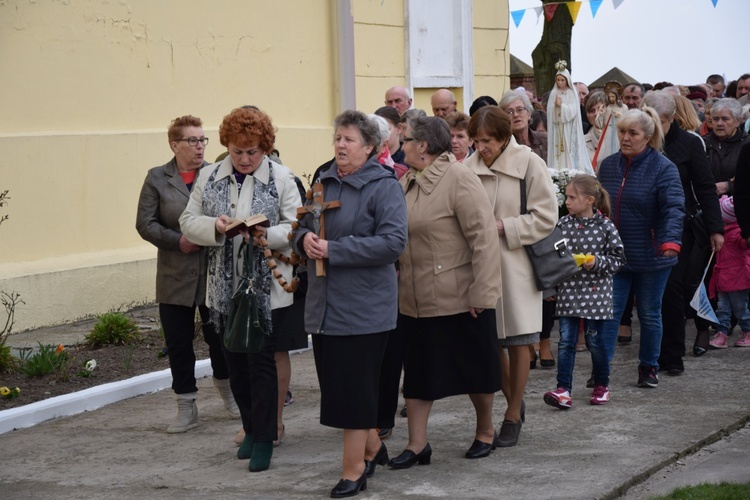 Powitanie ikony MB Częstochowskiej w Trębkach