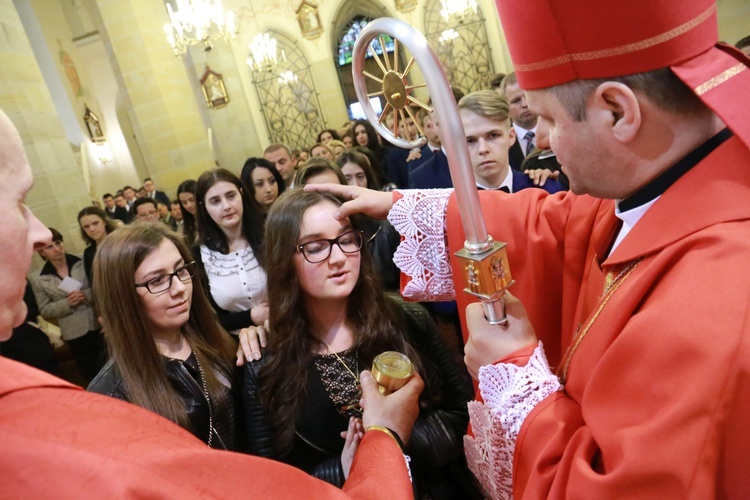 Bierzmowanie w Łużnej