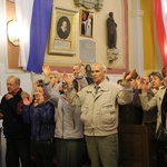 Powitanie ikony MB Częstochowskiej w Oporowie