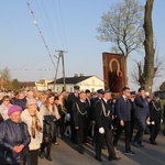 Powitanie ikony MB Częstochowskiej w Oporowie