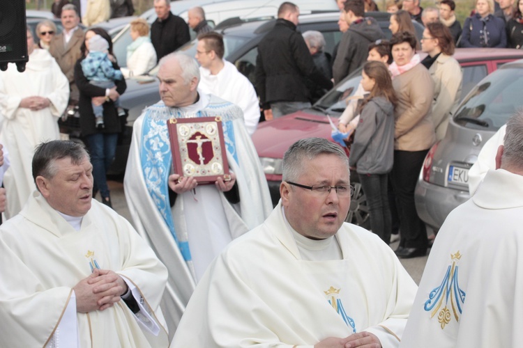 Powitanie ikony MB Częstochowskiej w Bedlnie