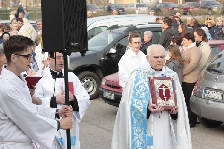 Powitanie ikony MB Częstochowskiej w Bedlnie