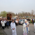 Powitanie ikony MB Częstochowskiej w Bedlnie