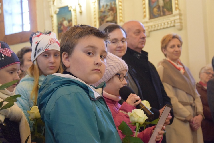 Powitanie ikony MB Częstochowskiej w Pleckiej Dąbrowie