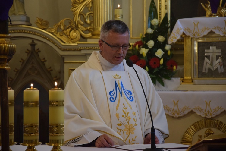 Powitanie ikony MB Częstochowskiej w Pleckiej Dąbrowie