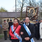 Powitanie ikony MB Częstochowskiej w Pleckiej Dąbrowie