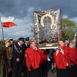 Powitanie ikony MB Częstochowskiej w Pleckiej Dąbrowie