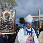 Powitanie ikony MB Częstochowskiej w Pleckiej Dąbrowie