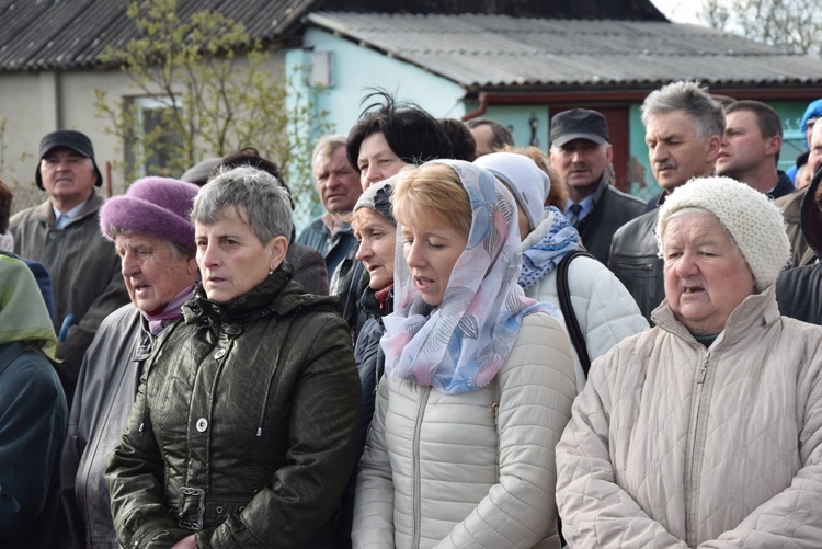 Powitanie ikony MB Częstochowskiej w Pleckiej Dąbrowie