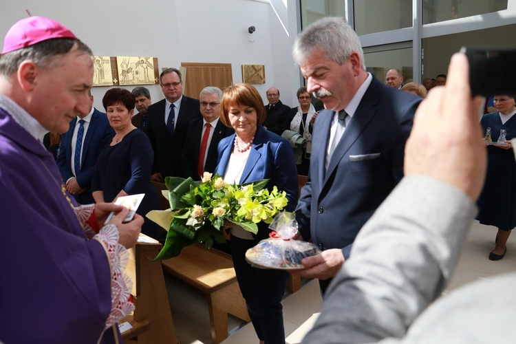 Poświęcenie kaplicy w Dąbrowie Tarnowskiej