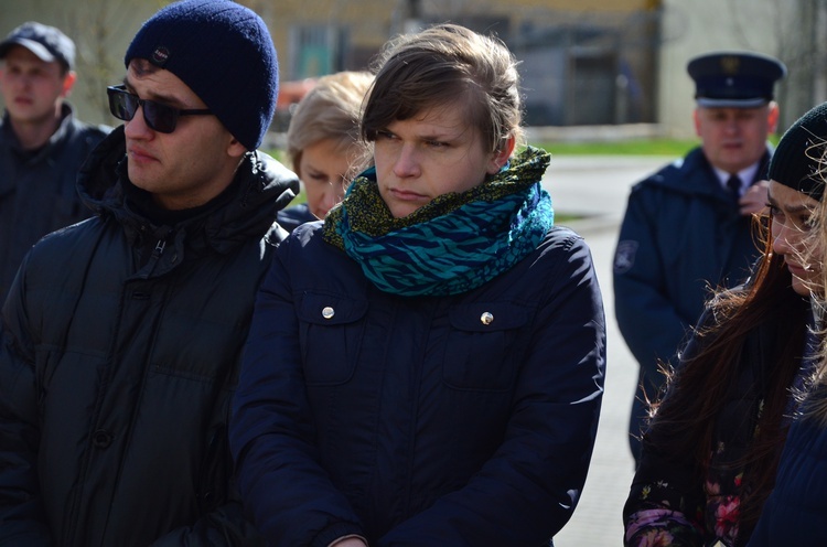 Droga Krzyżowa na terenie Aresztu Śledczego w Lublinie