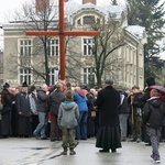 Krzyż na ulicach Bielska-Białej