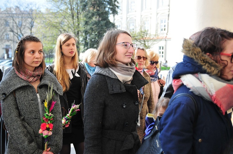 Niedziela Palmowa i święto młodych w Lublinie