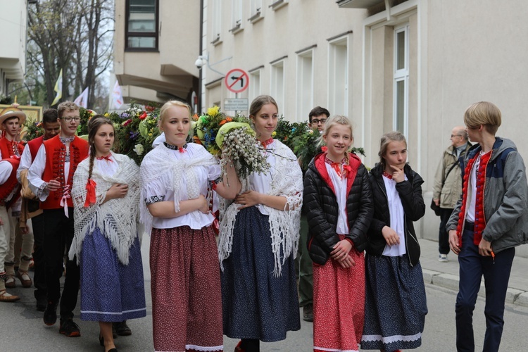 Niedziela Palmowa młodych w bielskiej katedrze - 2017