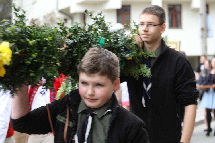 Niedziela Palmowa młodych w bielskiej katedrze - 2017