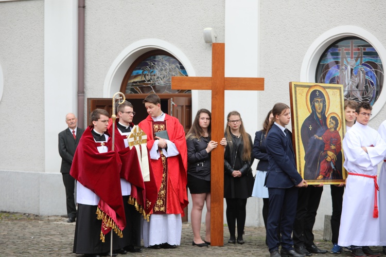 Niedziela Palmowa młodych w bielskiej katedrze - 2017