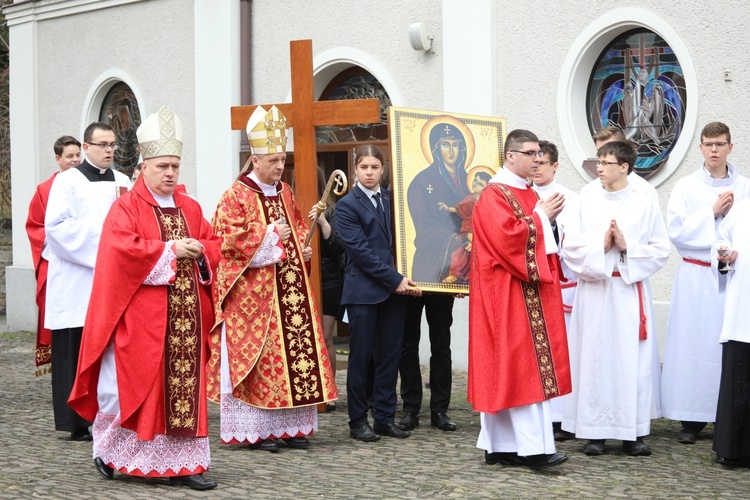 Niedziela Palmowa młodych w bielskiej katedrze - 2017