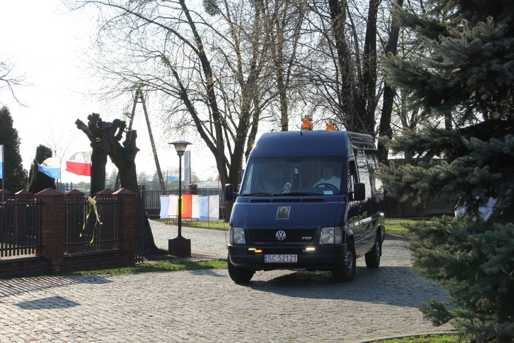 Powitanie ikony MB Częstochowskiej w WSD w Łowiczu