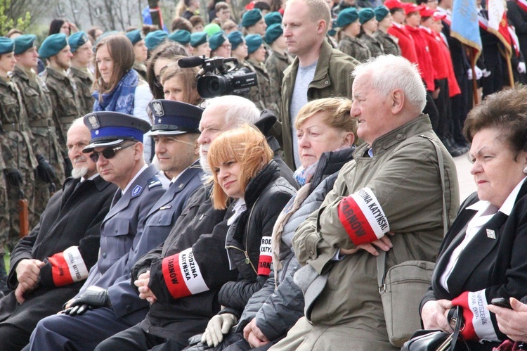 Uroczystości w Alei Dębów Katyńskich