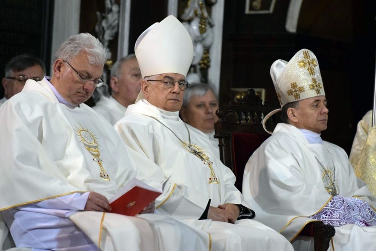 Msza Krzyżma. Ustanowienie kapituły strzegomskiej.