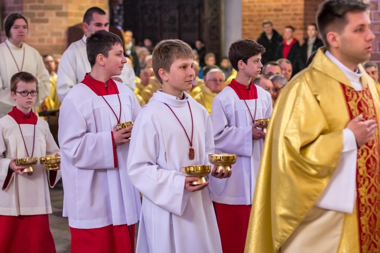 Msza Krzyżma w konkatedrze św. Jakuba