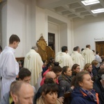 Liturgia Wielkiego Czwartku w parafii NSPJ w Nowym Targu