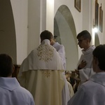 Liturgia Wielkiego Czwartku w parafii NSPJ w Nowym Targu