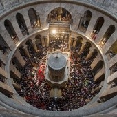 Wigilią Paschalną rozpoczęły się uroczystości Zmartwychwstania Pańskiego w Jerozolimie