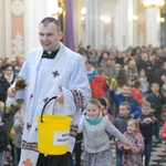 Dyngus w kolegiacie św. Bartłomieja w Opocznie