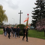 Chorągwiarze z parafii w Boczkach