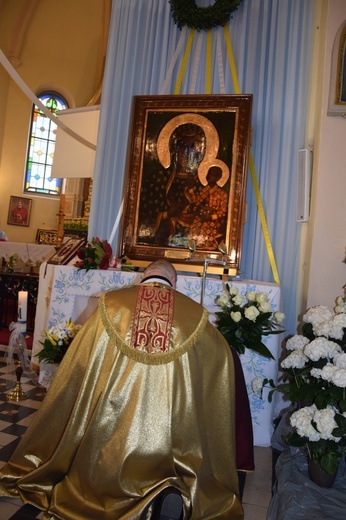 Powitanie ikony MB Częstochowskiej w Kaszewach Kościelnych