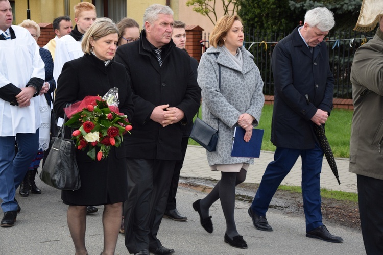 Powitanie ikony MB Częstochowskiej w Kaszewach Kościelnych