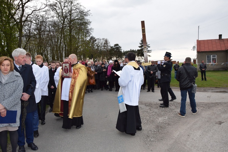 Powitanie ikony MB Częstochowskiej w Kaszewach Kościelnych