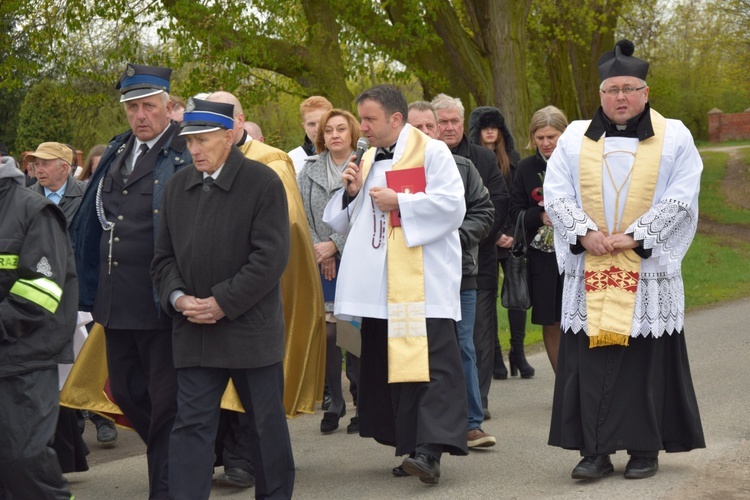 Powitanie ikony MB Częstochowskiej w Kaszewach Kościelnych