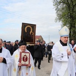 Powitanie ikony MB Częstochowskiej w Strzegocinie